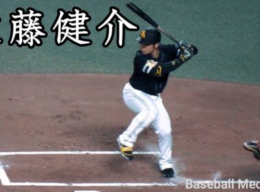 [ソフトバンク] 近藤健介 打撃フォーム (スローモーション付)