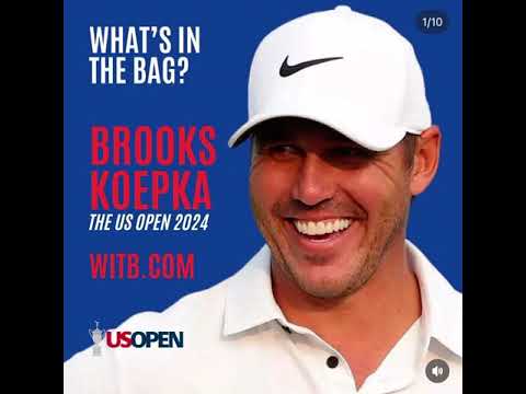 Brooks Koepka - What's In The Bag? The US Open at Pinehurst (June, 2024)