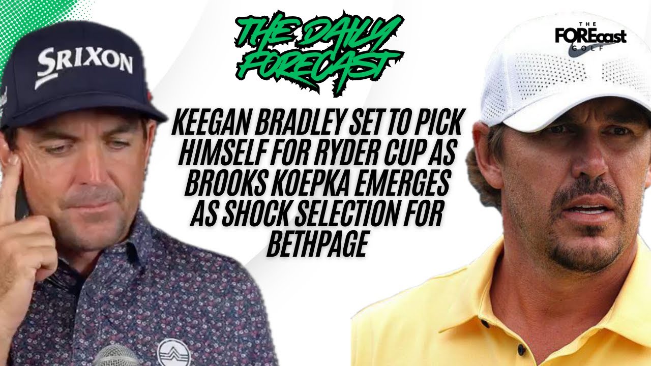 Keegan Bradley Set For Player-Captain Ryder Cup Role; While Brooks Koepka Emerges As Potential Pick
