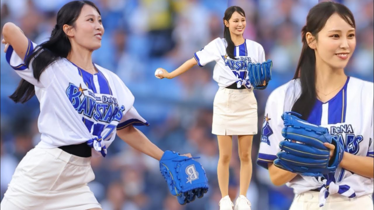 「ハマスタに降臨した“美女ゴルファー”✨ 『笑顔が素敵』と反響…25歳で引退表明、今後につきましては改めてご報告 ⛳ #ゴルフ女子 #引退」