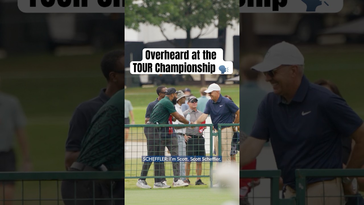 You never know who you might see at the TOUR Championship. #DrivenByGoodEnergy @southerncompany