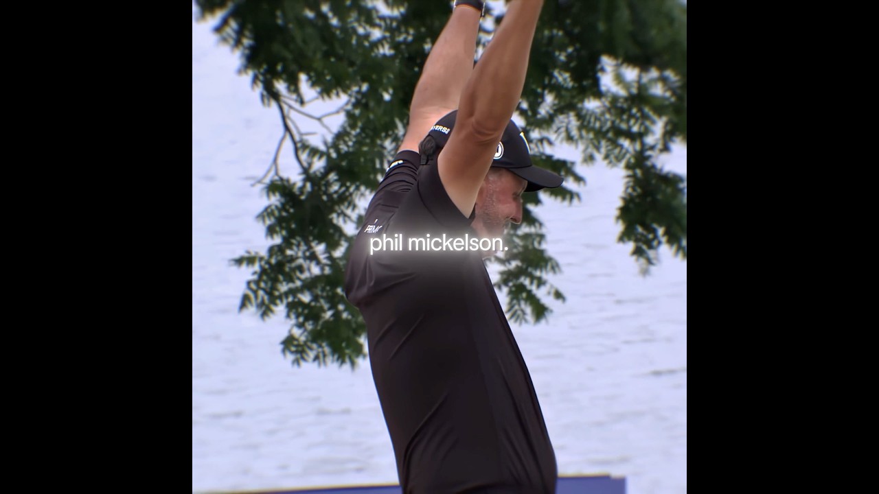 Phil Mickelson’s Best Career Wedge Shots #shorts #golf