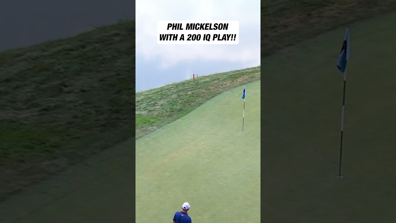 Phil Mickelson YOU ARE A GENIUS 😱 😲 #philmickelson #golf #golfer #liv #golfswing #king