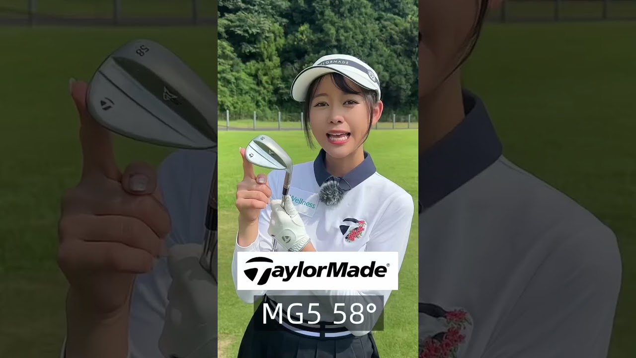 【衝撃】いつも通りにウェッジを打ったら衝撃の結果に.. #taylormade #テーラーメイド #mg5 #ゴルフ女子