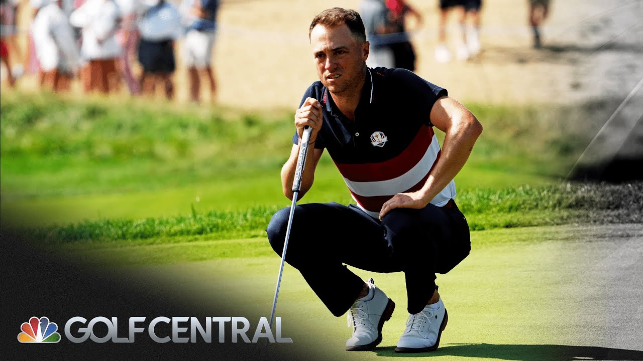 American Justin Thomas 'just happy' to be on U.S. Ryder Cup team | Golf Central | Golf Channel