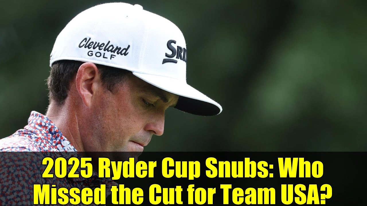 2025 Ryder Cup Snubs: Who Missed the Cut for Team USA? | Golf Analysis