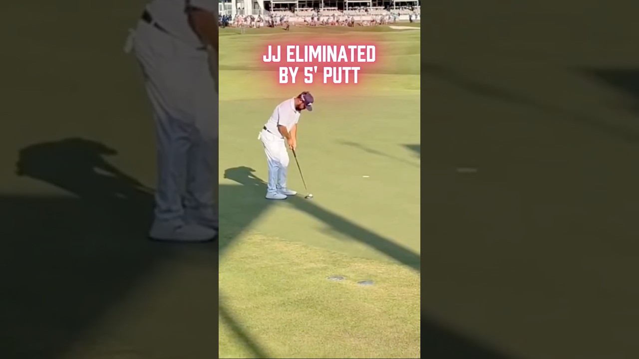 JJ Spaun’s EPIC 64-Ft Putt Stuns, Then Heartbreak in Playoff! 😱⛳️