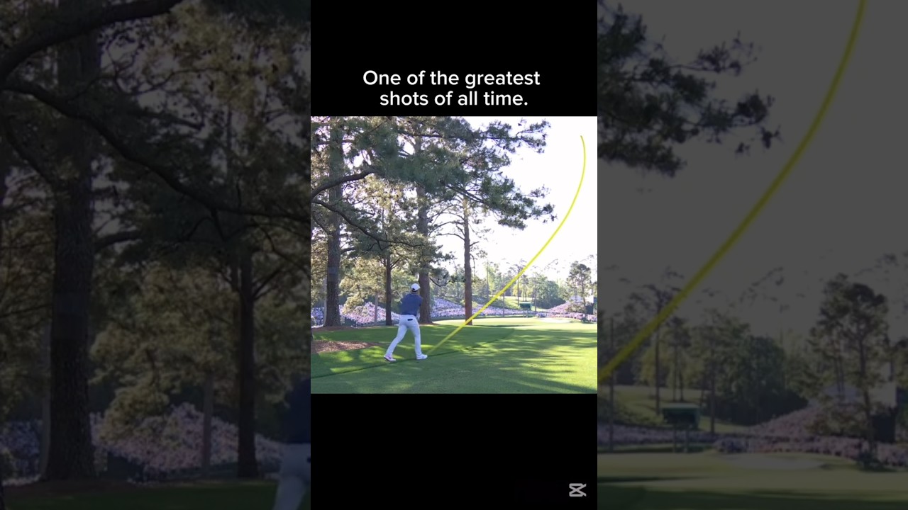 ロリー・マキロイ、2025年マスターズでベストショット #shorts #golf #pga