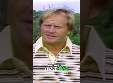 ジャック・ニクラウスがゴルフスイングの最も重要な要素を明かす 🏌️‍♂️ #Shorts
