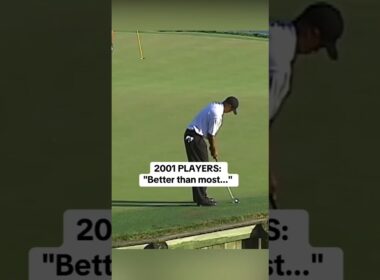 タイガー・ウッズの最も象徴的なバーディーパット #shorts #golf #pga