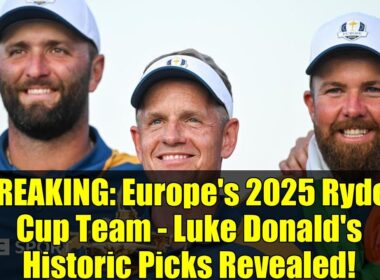 速報：ヨーロッパの2025年ライダーカップチーム - ルーク・ドナルドの歴史的な選出が明らかに！