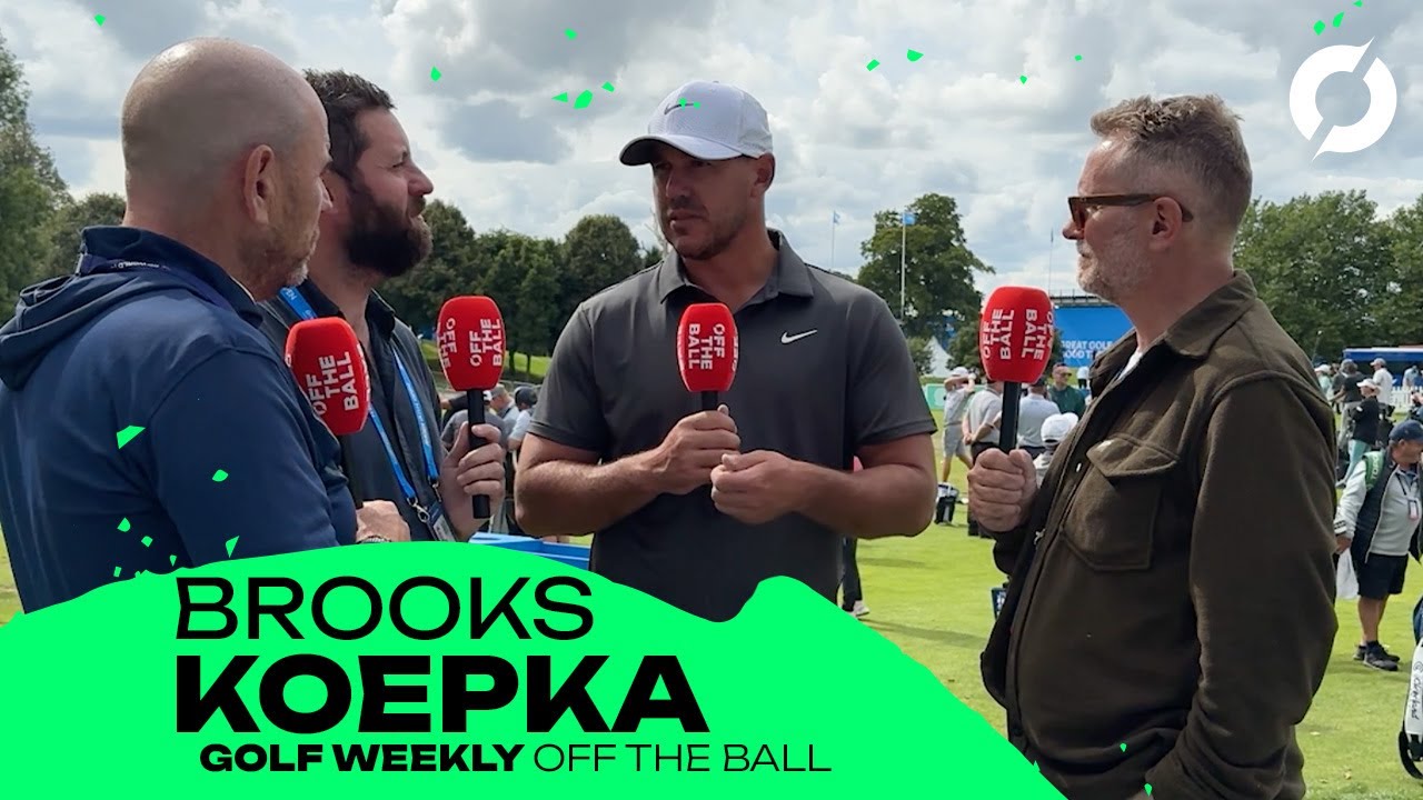 BROOKS KOEPKA: Not making the Ryder Cup team | A difficult year | AMGEN Irish Open