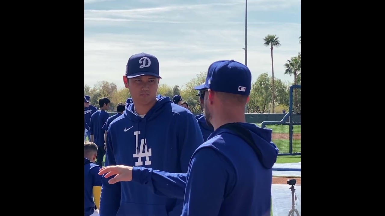 流暢な英語を話す大谷翔平、貴重な独占映像