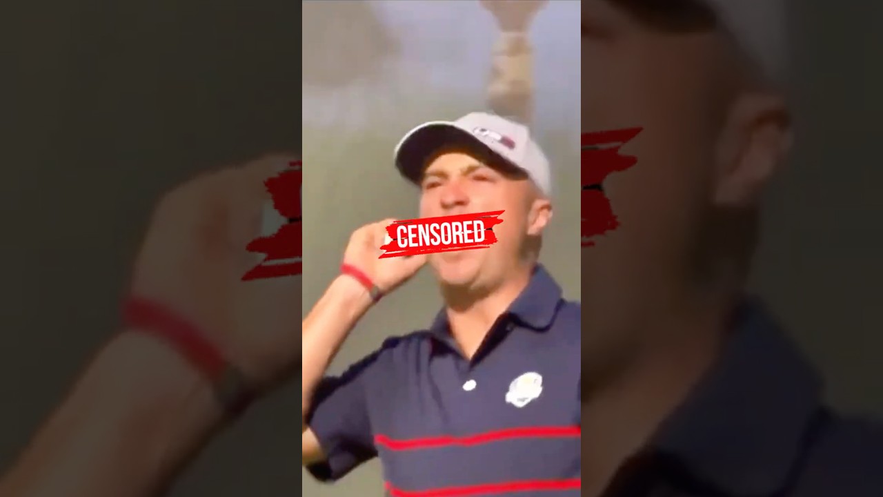 JT’s EPIC Ryder Cup Putt & FIERY Outburst! 🔥⛳️