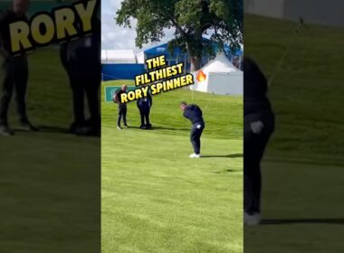 Rory McIlroy's INSANE Low Spinner #golf #rorymcilroy #golfer #golfing