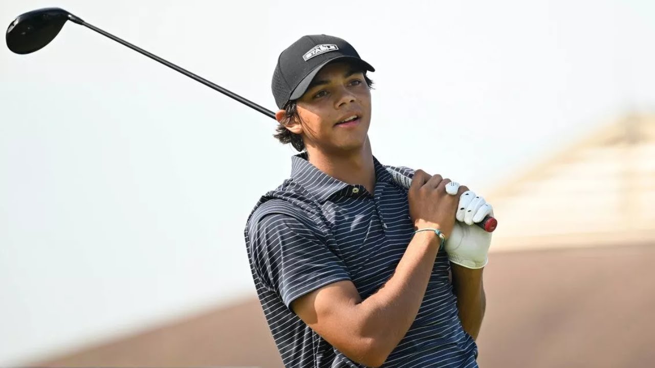 チャーリー・ウッズはタイガーの息子として厳しい一日を過ごした後、真の性格を証明するチャンスを得た💪