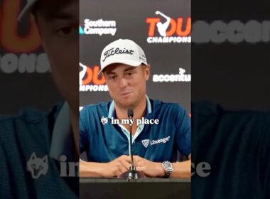 Tiger Woods’ Epic Green Jacket Checkmate on Justin Thomas! 😂⛳️