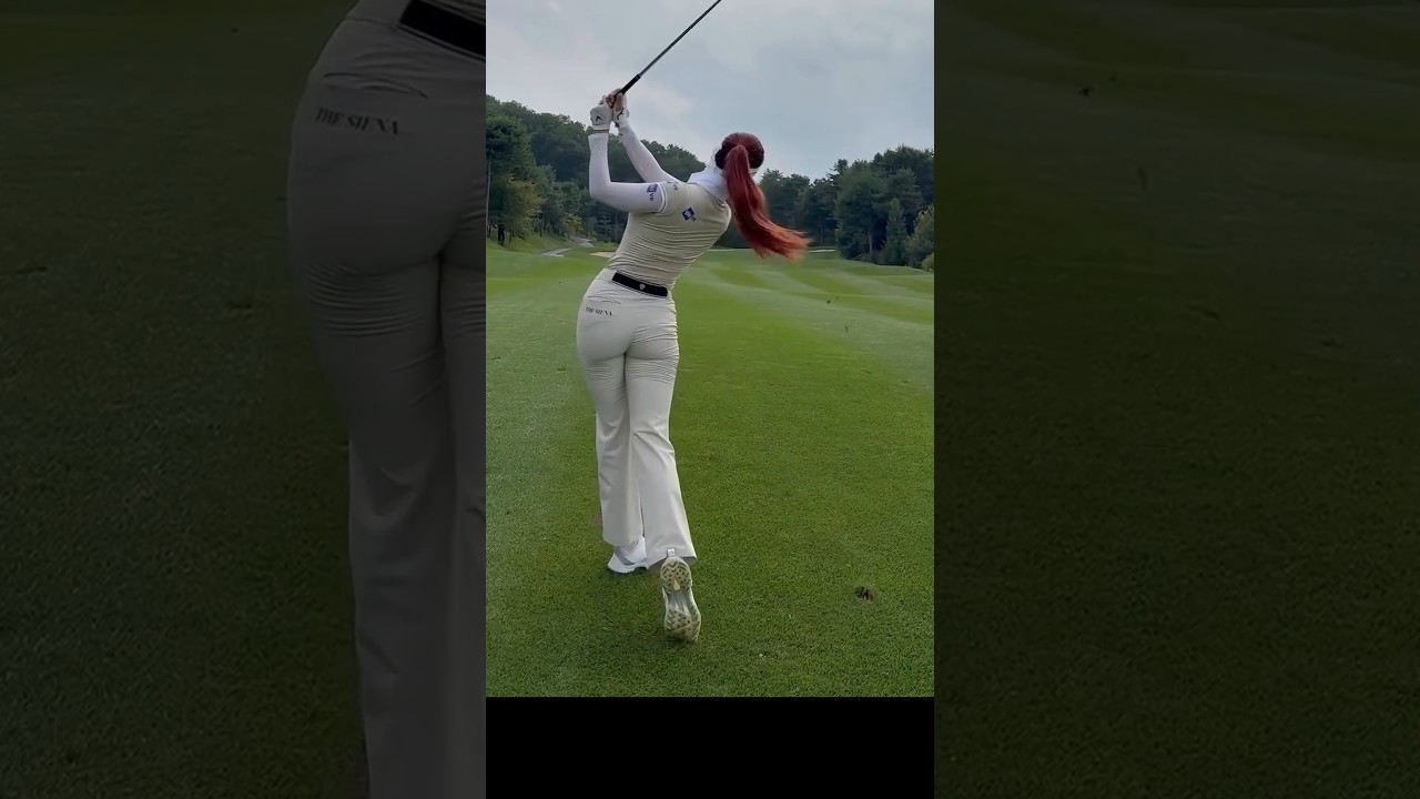 언제 봐도 감탄 나오는 샷!!🔥🔥KLPGA 유현주 아이언 #유현주프로