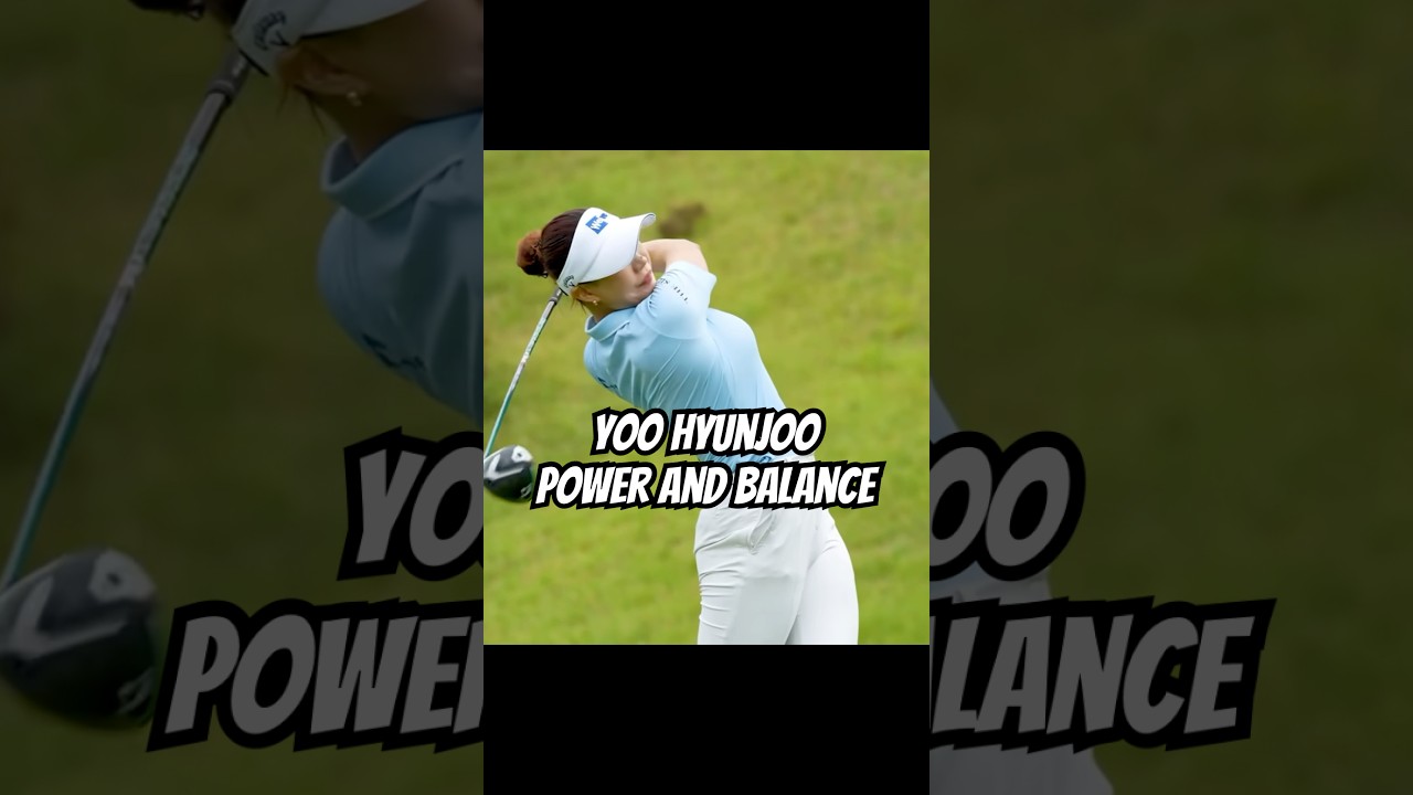 Yoo HyunJoo’s Power Driver Tee Shot | KLPGA Star in Action ⛳🔥