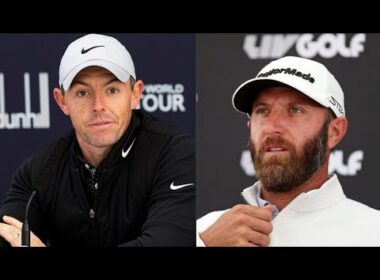 ダスティン・ジョンソン、18年前のロリー・マキロイとの対戦中の恥ずかしい瞬間を振り返る