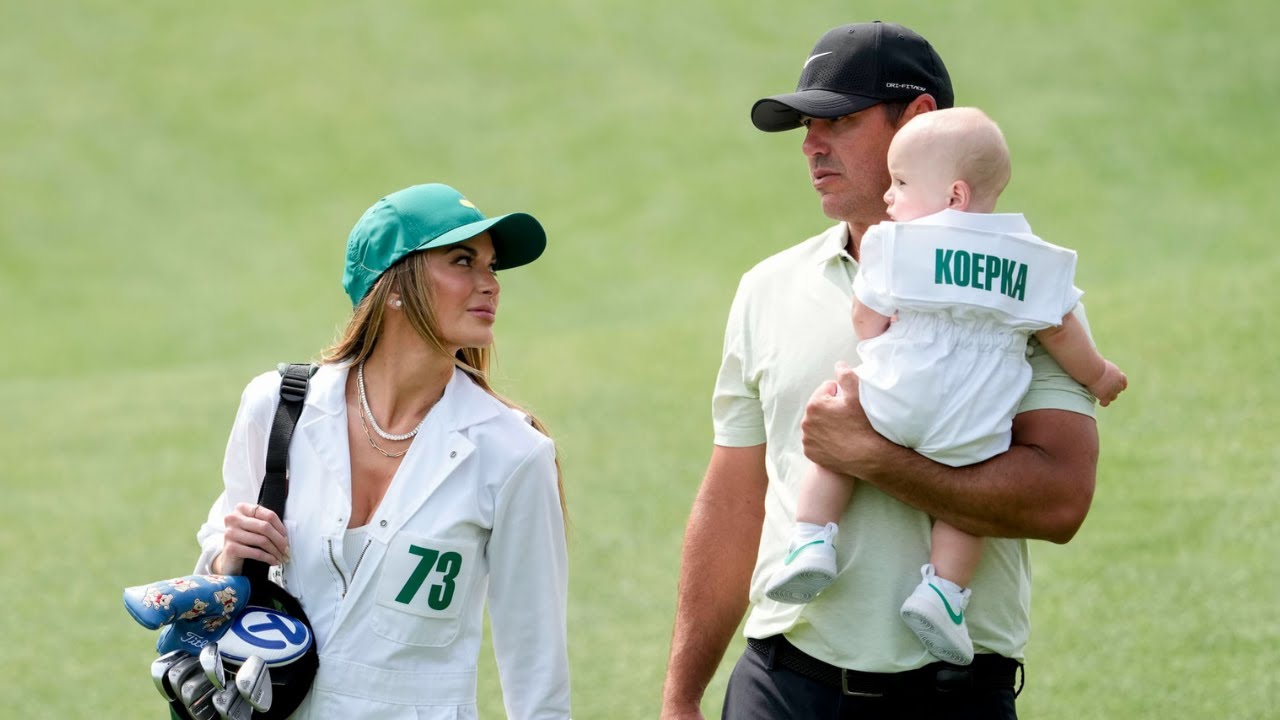 Brooks Koepka’s wife Jena Sims shares struggle to ‘watch the boys’ at Irish Open