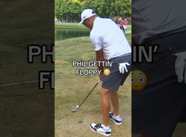 Well, Phil has done it again 😳 #golf #LIVGolf