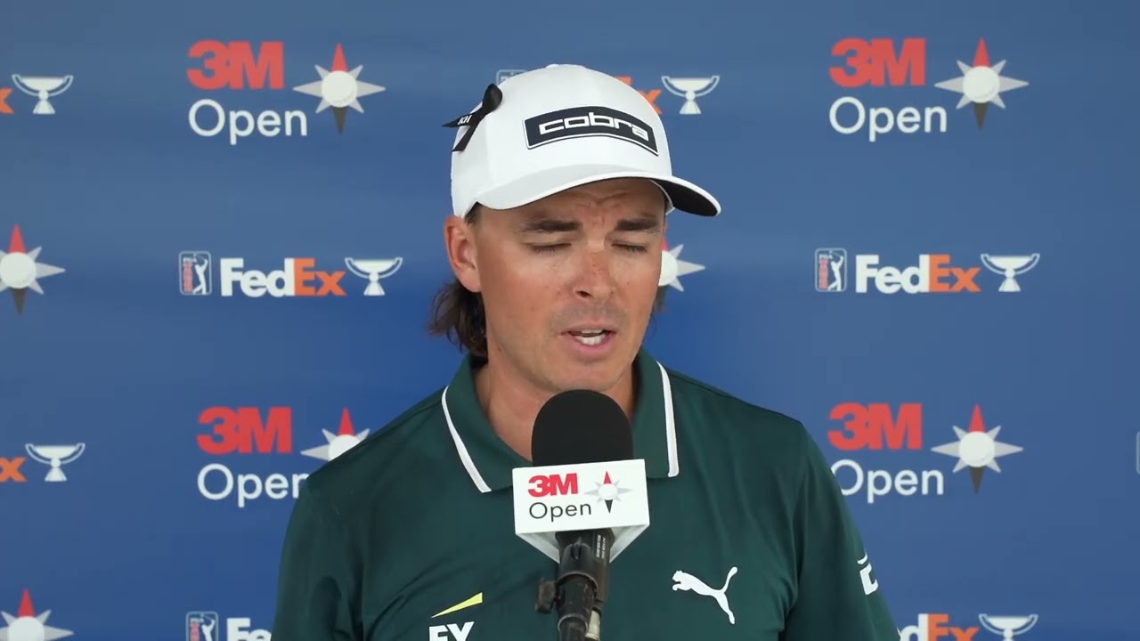 2025 3M Open   Rickie Fowler Thursday Flash Interview