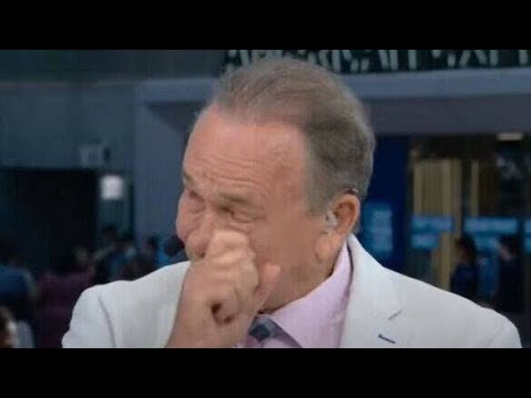 🎾 感動の引退 | 全米オープンの実況アナウンサー、テレビ中継で感動の追悼コメントを述べ涙をこらえる