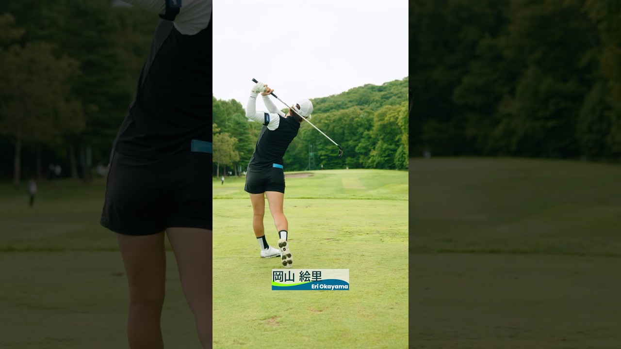 【17番ホールティーショット🏌️‍♀️】 | ニトリレディスゴルフトーナメント - Round2