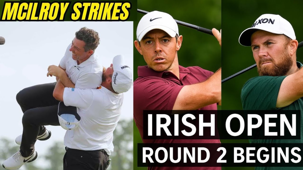 Irish Open 2025 Round 2 LIVE: Rory McIlroy and Shane Lowry Battle at The K Club