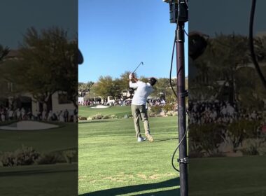 Ricky Fowler disappointed of tee shot at WM Phoenix