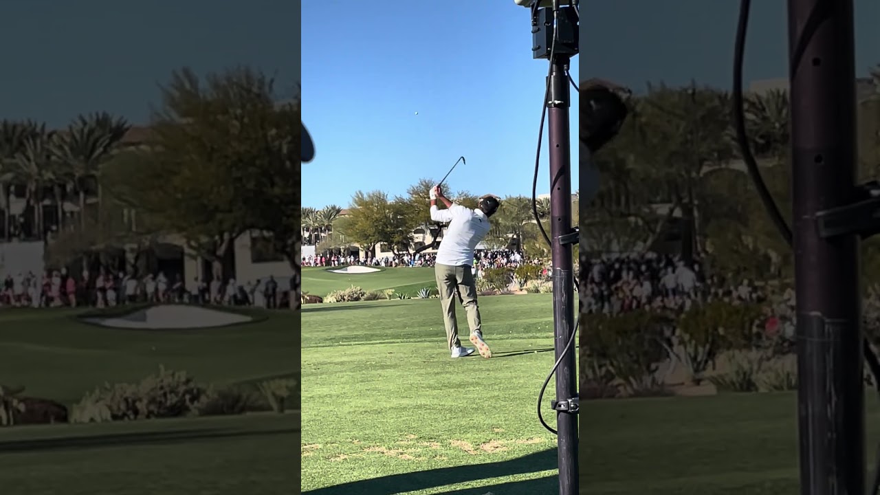 Ricky Fowler disappointed of tee shot at WM Phoenix