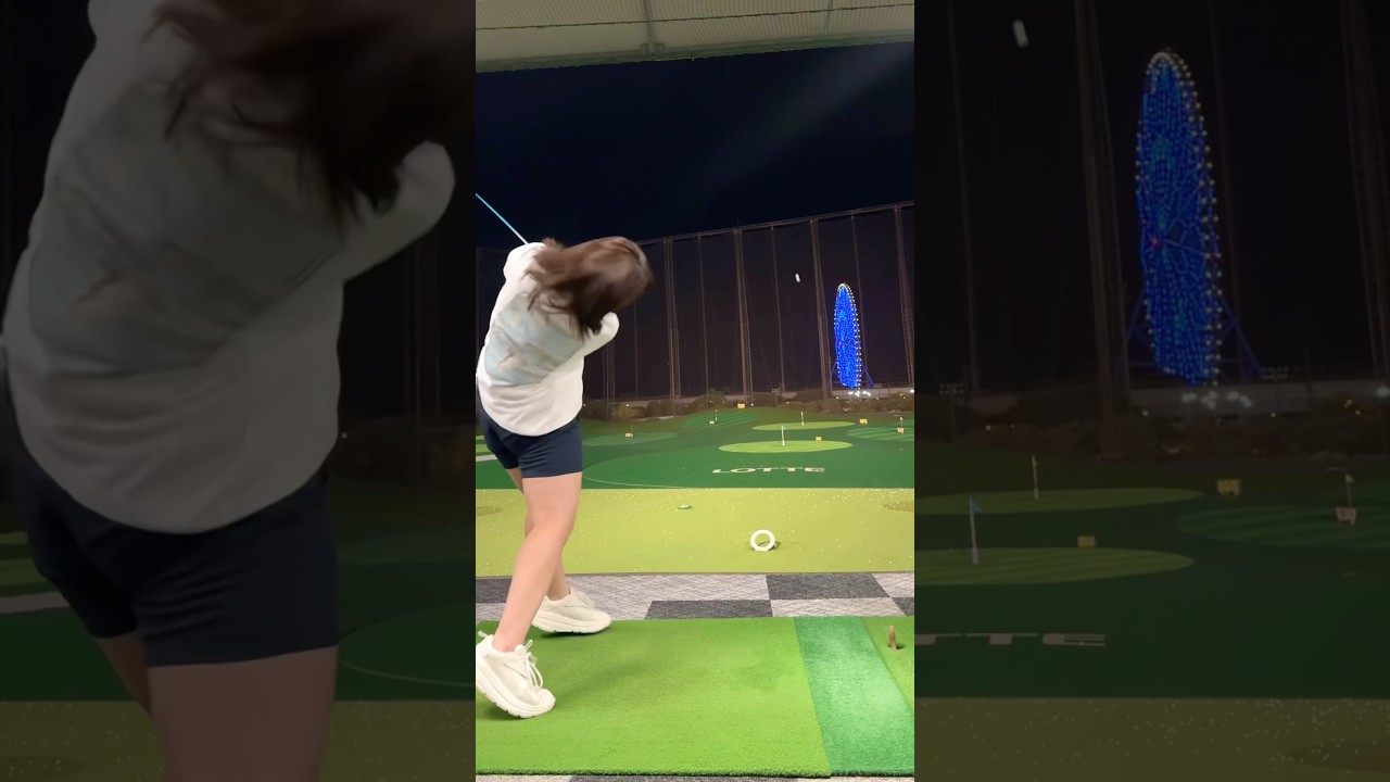 【公式最長飛距離342yd】大和田紗羅の飛ばしの秘訣は〇〇！？ドライバー飛距離アップ　飛距離を伸ばす方法　スライス防止　ゴルフレッスン　打ち方　　#short #shorts #shortsvideo