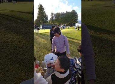 石川遼くんにｻｲﾝもらった😁【三井住友VISA太平洋ﾏｽﾀｰｽﾞ2024】#ｺﾞﾙﾌ#golf#ryo