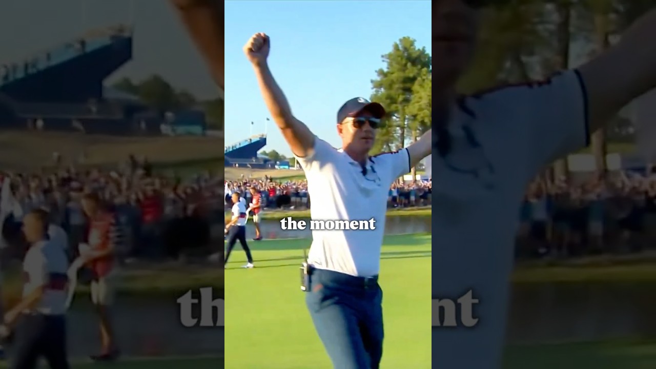 🔥Justin Rose's INSANE Clutch Putt on 18! Turning Back Time at Ryder Cup! ⏰🏌🏼‍♂️