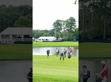 Scottie Scheffler- PGA Tour Championship - Hole 18 ⛳️ 3rd shot