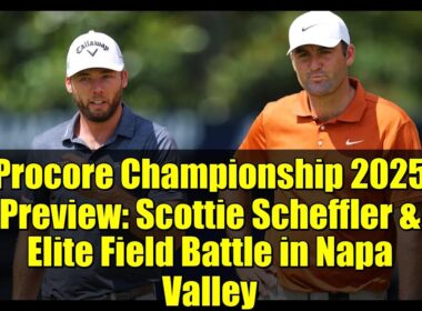 Procore Championship 2025 Preview: Scottie Scheffler & Elite Field Battle in Napa Valley