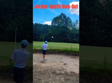 Jordan Spieth's ELECTRIC Hole Out To Win The 2017 Travelers Championship.. #golf #jordanspieth #pga