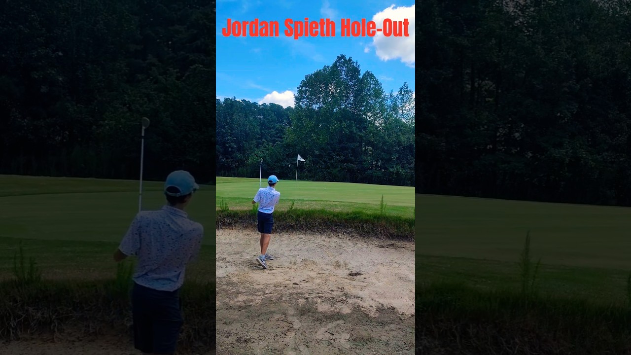 Jordan Spieth's ELECTRIC Hole Out To Win The 2017 Travelers Championship.. #golf #jordanspieth #pga