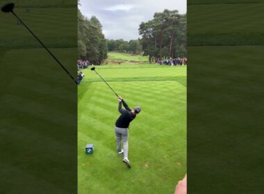 BMW PGAチャンピオンシップのウェントワースでのアダム・スコットのドライバースイング！信じられない🔥 #golfswing #golf