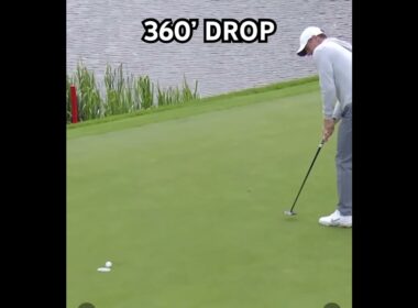 360’ DROP⛳️ #lekagolf #puttingskills #howtoputtingolf