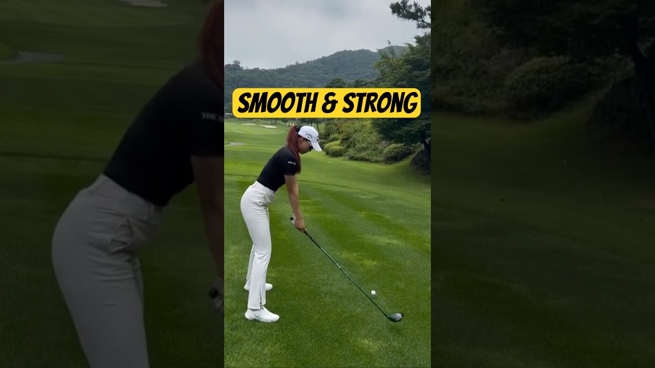 Yoo HyunJoo’s Driver Swing Everyone Is Talking About ⛳🔥