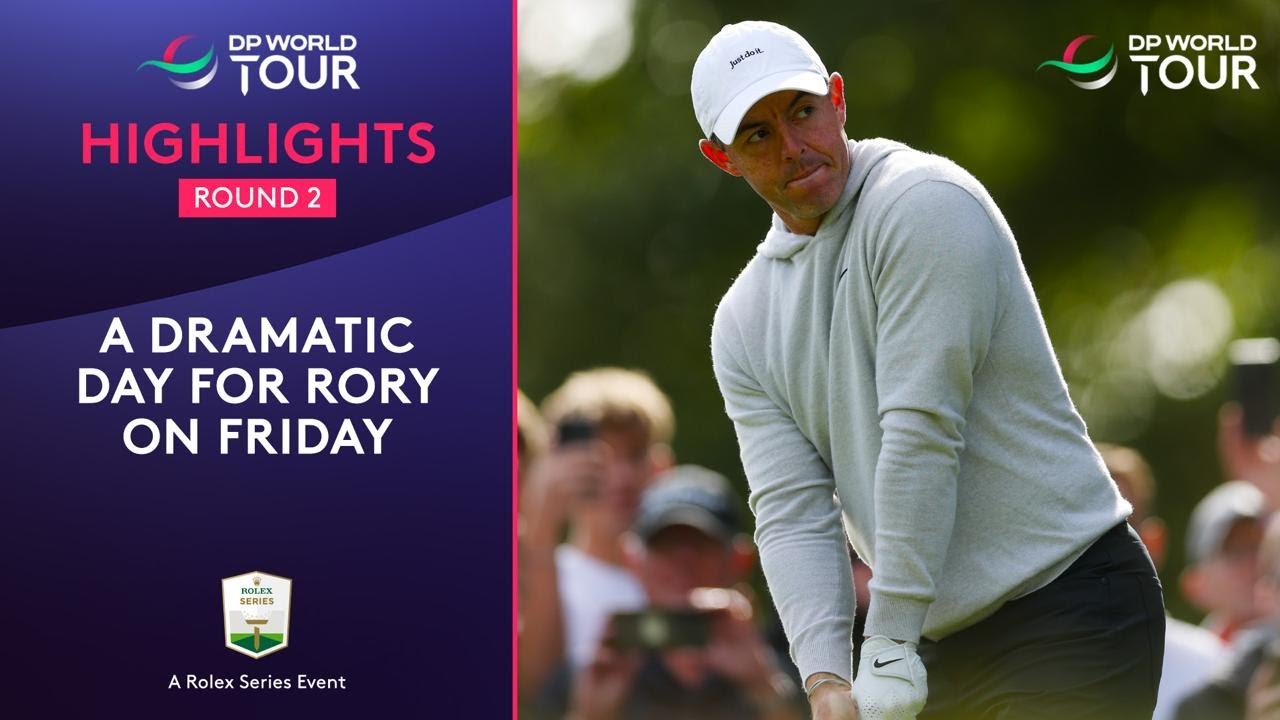 Rory McIlroy | Round 2 Highlights | 2025 BMW PGA Championship