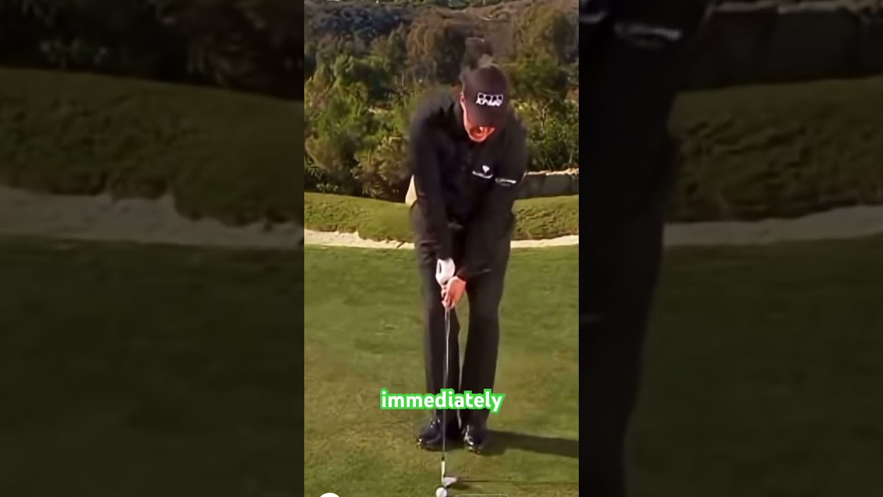 タイトル: フィル・ミケルソンの秘密のチッピングメソッド：「ヒンジとホールド」🤫⛳️