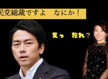 渋野日向子さん　総裁の小泉進次郎ですよ　誰ですか？