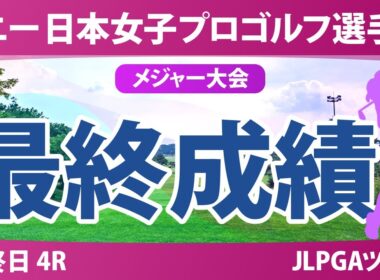 ソニー 日本女子プロゴルフ選手権 最終日 4R 金澤志奈 桑木志帆 小林光希 青木瀬令奈 佐藤心結 神谷そら 寺岡沙弥香 荒木優奈 佐久間朱莉 菅楓華 安田祐香 有村智恵