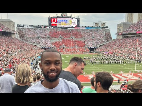 オハイオ州立大学対オハイオ大学の反応 #collegefootball ジュリアン・セイン ジェイソン・ワイヤー ライアン・デイ バックアイズ・ディフェンス