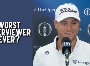 恥ずかしいお知らせ: ジャスティン・トーマス、全英オープンでのひどいインタビューに唖然とする!