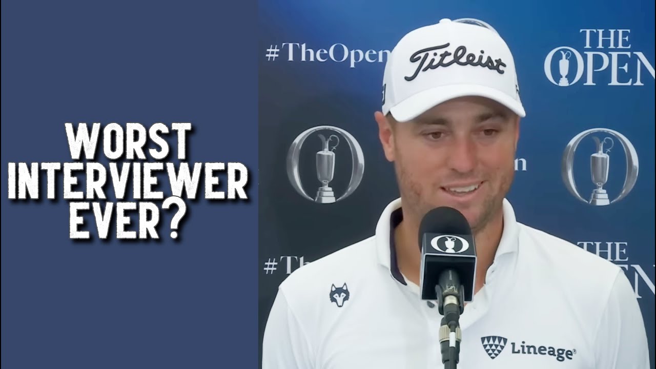 恥ずかしいお知らせ: ジャスティン・トーマス、全英オープンでのひどいインタビューに唖然とする!