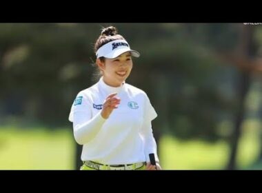 「山下美夢有と岩井千怜、猛チャージで3位浮上　首位と2打差で最終日へ」